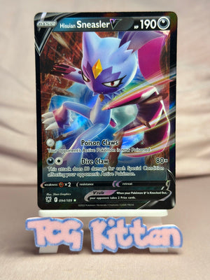 Hisuian Sneasler V - 094/189 Ultra Holo Astral Radiance NM Pokémon TCGKITTEN