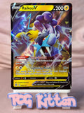 Load image into Gallery viewer, Raikou V - 048/172 Brilliant Stars Ultra Rare Pokemon Card - TCGKITTEN