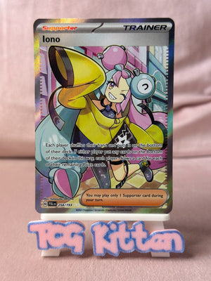 Iono 254/193 Card 'B' Paldea Evolved Full Art Trainer TCGKITTEN