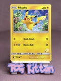 Load image into Gallery viewer, Pikachu - 19/68 - Battle Academy - STAMPED - Hidden Fates LP Pokémon TCGKITTEN