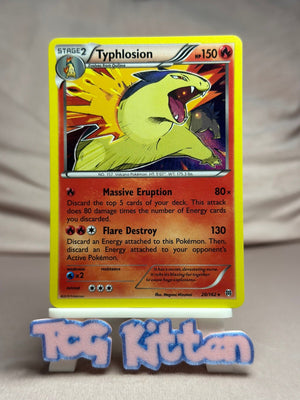 Typhlosion - 20/162 Holo Rare XY - BREAKthrough MP Pokémon TCGKITTEN