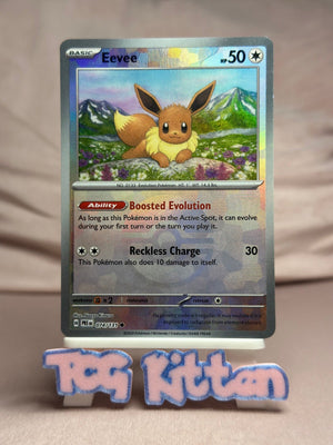 Eevee (Poke Ball Pattern) - 074/131 Holo Prismatic Evolutions NM TCGKITTEN