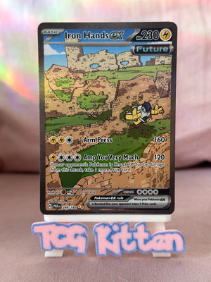 Iron Hands EX 248/182 Card 'C' Paradox Rift SIR TCGKITTEN