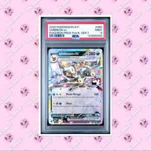 PSA 9 Umbreon 060/131 Play! Prize Pack Stamped Series 7 Prismatic TCGKITTEN