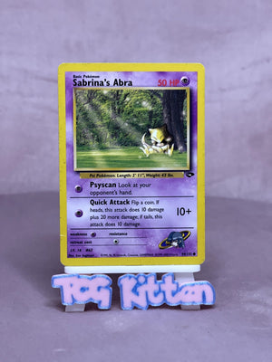 Sabrina's Abra - 094/132 Common Unlimited Gym Challenge MP WOTC TCGKITTEN