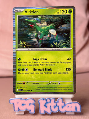 Virizion - 010/086 White Flare Holo Rare TCGKITTEN
