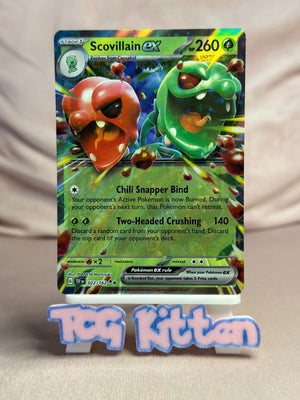 Scovillain ex - 022/162 - Double Rare - Temporal Forces TCGKITTEN