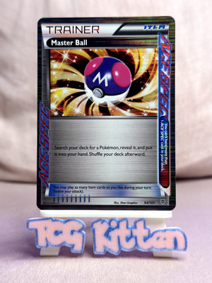Masterball - 94/101 - Ace-Spec - Plasma Blast - Pokémon - 'B' - LP - TCGKITTEN