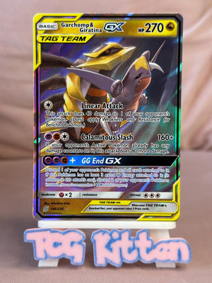 Garchomp & Giratina GX 146/236 Card 'C'  SM Unified Minds Tag Team TCGKITTEN