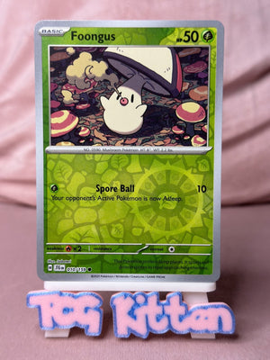 Foongus 010/159 Reverse Holo Rare Journey Together TCGKITTEN