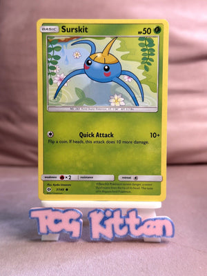 Surskit 7/149 Common SM Base Set MP - TCGKITTEN