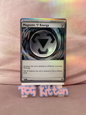 Magnetic Metal Energy - 085/086 - Holo Rare - Chaos Rising Pokemon -TCGKITTEN