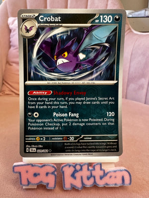 Crobat 029/064 Reverse Holo Uncommon Shrouded Fable SFA EN TCGKITTEN
