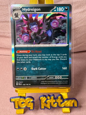 HYDREIGON 140/193 - HOLO RARE - SV02 - PALDEA EVOLVED TCGKITTEN