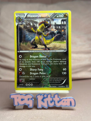 Haxorus - 111/162 Holo Rare Reverse Holo XY - BREAKthrough MP Pokémon TCGKITTEN