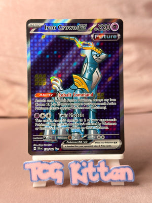 Iron Crown Ex 191/162 Scarlet & Violet Temporal Forces  TCGKITTEN
