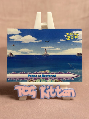 Topps - Peace is Restored - #67 - Non-Holo - Pokémon The Movie 2000 - TCGKITTEN