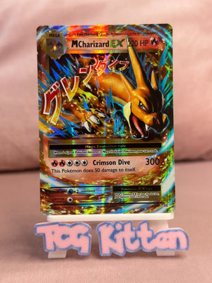 M Charizard EX 13/108 Card 'G' Evolutions XY LP TCGKITTEN