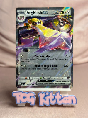 Aegislash ex 135/182 - Double Rare Holofoil - Paradox Rift  TCGKITTEN