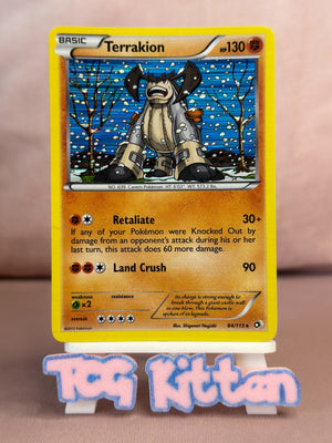 Terrakion 84/113 Holo - Legendary Treasures TCGKITTEN