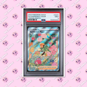 PSA 9 Gardenia's Vigor GG61/GG70 Crown Zenith TCGKITTEN