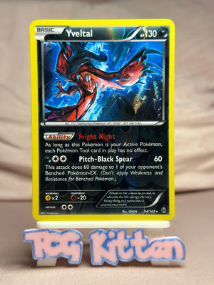 Yveltal - 94/162 Holo Rare Reverse Holo XY - BREAKthrough MP Pokémon TCGKITTEN
