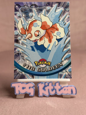 Goldeen #118 - Topps Pokémon - TV Animation Edition - Non-Holo 1st Ed- TCGKITTEN