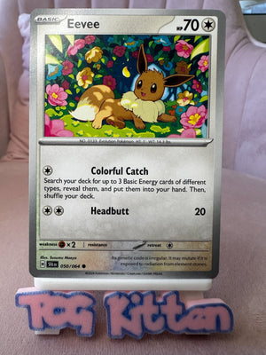 Eevee 050/064 - Non Holo - Shrouded Fable TCGKITTEN