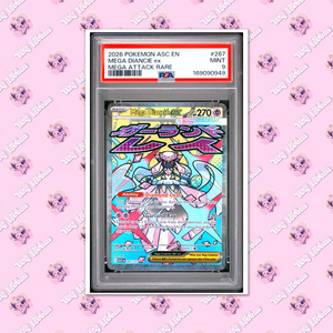 PSA 9 Mega Diancie EX 267/217 - Pokemon Ascended Heroes TCGKITTEN