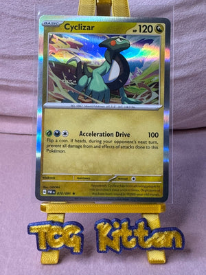 Cyclizar - 070/91 - Holo Rare - Paldean Fates - Mint/NM TCGKITTEN