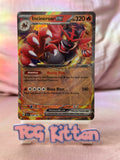 Load image into Gallery viewer, Incineroar ex 034/162 Ultra Rare Temporal Forces TCGKITTEN