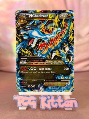 *DMG* M Charizard EX 69/106 Ultra Rare XY Flashfire Card 'B' TCGKITTEN