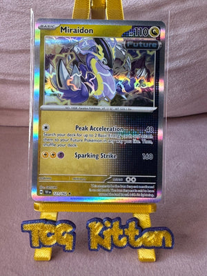 Miraidon 121/162 HOLO RARE Temporal Forces TEF EN Pokemon Card NM TCGKITTEN