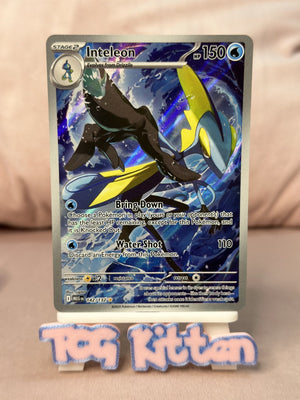Inteleon 142/132 - Mega Evolution Illustration Rare Pokémon - TCGKITTEN