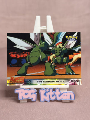 Topps Pokémon - The Ultimate Match - #34 - Non-Holo - Mewtwo Strikes -TCGKITTEN