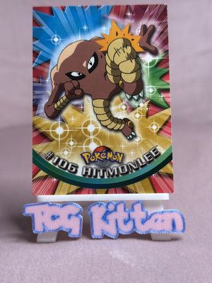 Hitmonlee #106 - Topps Pokémon - TV Animation Edition - Non-Holo - TCGKITTEN