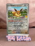 Load image into Gallery viewer, Eevee 074/131 Pokemon Day 2025 Stamped Reverse Holo TCGKITTEN