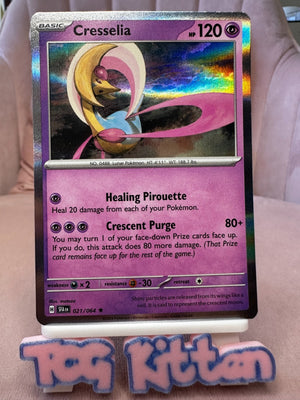 Cresselia 021/064 Holo Rare Shrouded Fable SFA EN Pokemon Card TCGKITTEN