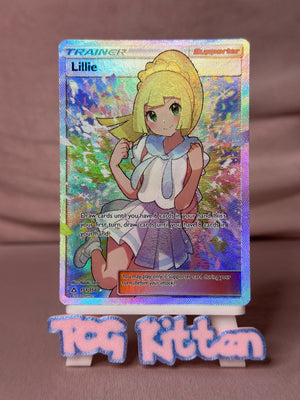 Lillie 151/156 Sun & Moon Ultra Prism Full Art Holo NM TCGKITTEN