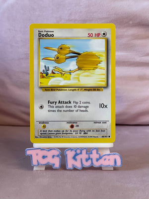 Doduo 48/102 Base Set - Common - Pokemon Card TCG - WOTC - LP/MP - TCGKITTEN