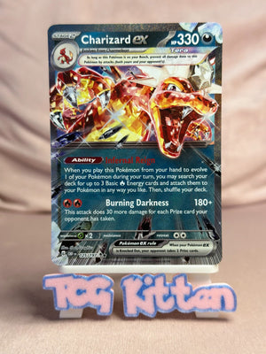 Charizard ex 125/197 Double Rare Obsidian Flames TCGKITTEN