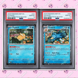 Load image into Gallery viewer, *SEQ* PSA 10 Psyduck *SWIRL MEP007 Golduck MEP008 Mega Evolution Promo TCGKITTEN