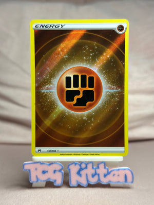 Fighting Energy - 157/159 Ultra Rare Holo Crown Zenith NM Pokémon TCGKITTEN
