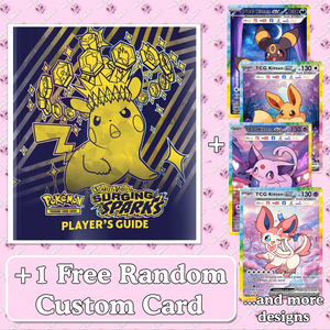 Surging Sparks ETB Players Guide/Check List/Booklet Pokemon TCGKITTEN
