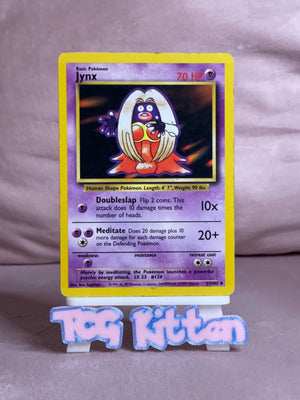 Jynx 31/102 Base Set Vintage 1999 Pokemon -MP/HP - TCGKITTEN
