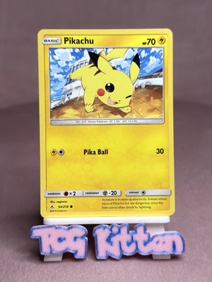 Pikachu - 54/214 Common SM - Unbroken Bonds NM Pokémon TCGKITTEN