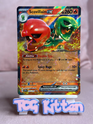 Scovillain ex - 037/191 - Double Rare - Surging Sparks  TCGKITTEN