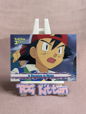 Topps - A Decision is Made - #47 - Non-Holo - Pokémon The Movie 2000 - TCGKITTEN