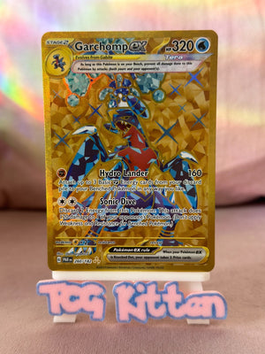 Garchomp ex 260/182 Paradox Rift Hyper Rare Gold TCGKITTEN