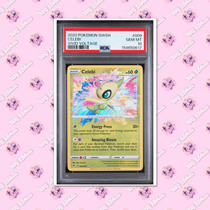 PSA 10 Celebi 009/185 Amazing Rare Vivid Voltage TCGKITTEN